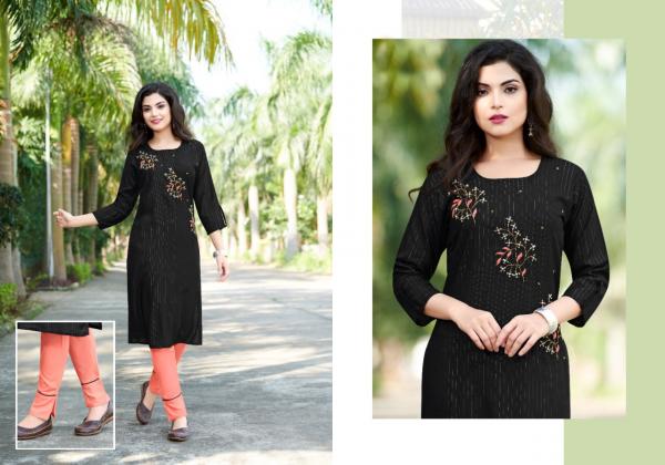 kayaa Vol 2 Rayon Katha Work Designer Exclusive Kurti collection